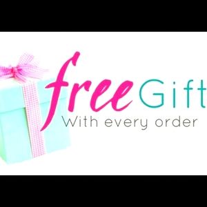 Free gift it every purchase